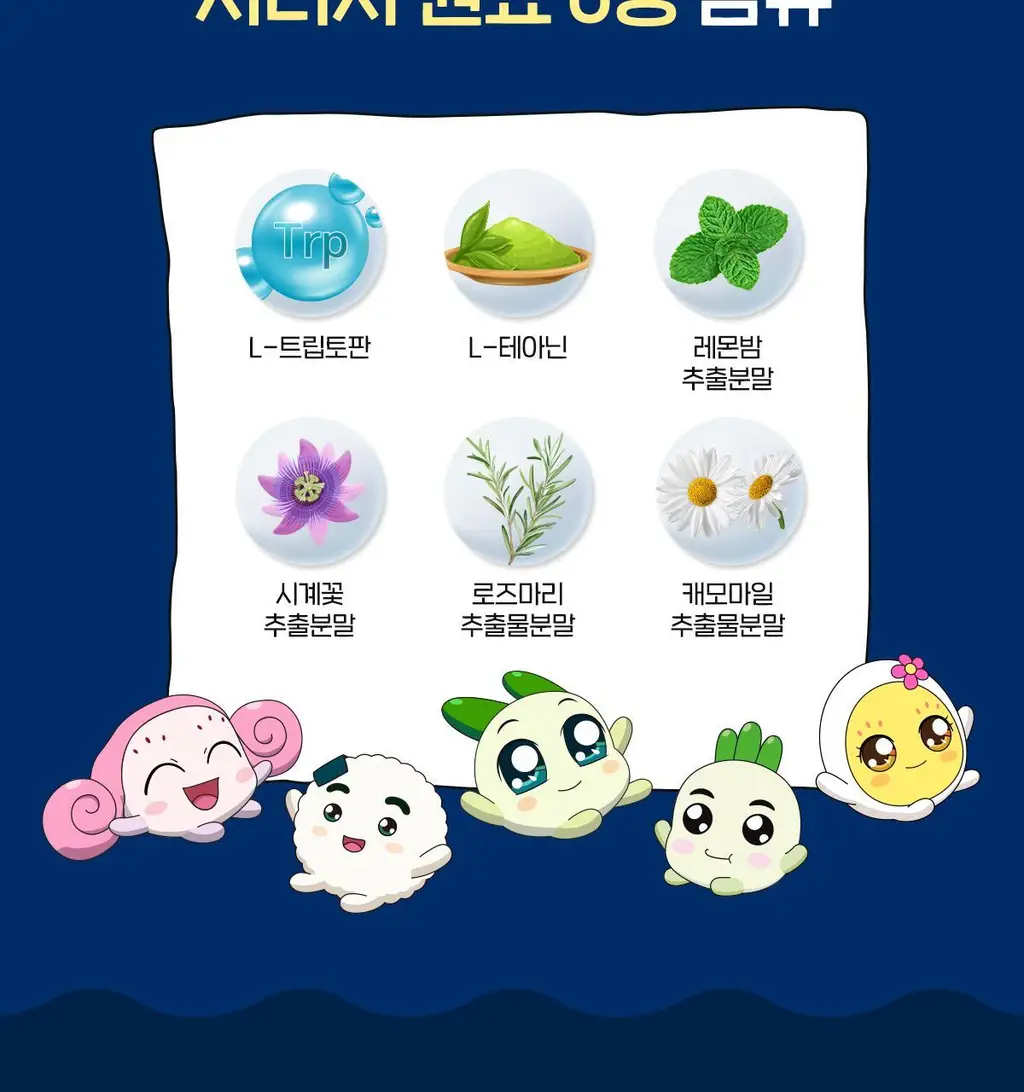 [쿵야키링증정] 뉴트리코어X쿵야 로우 슈거 식물성 멜라토닌 함유 멜라바인 구미 (20/30구미) 상세페이지 17